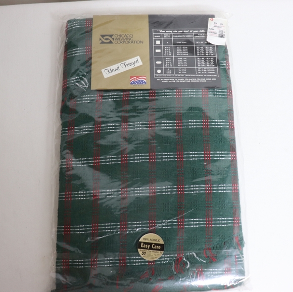 chicago weaving co Other Chicago Weaving Co Tablecloth Poshmark